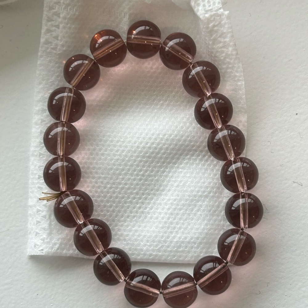 Chic Brown Beaded Bracelet